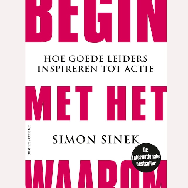 Book cover for Begin met het Waarom