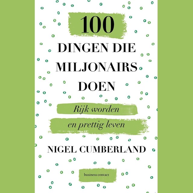 Bogomslag for 100 dingen die miljonairs doen