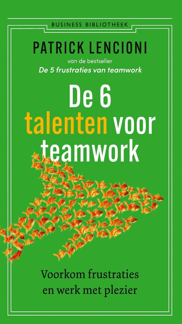 Bokomslag för De 6 talenten voor teamwork