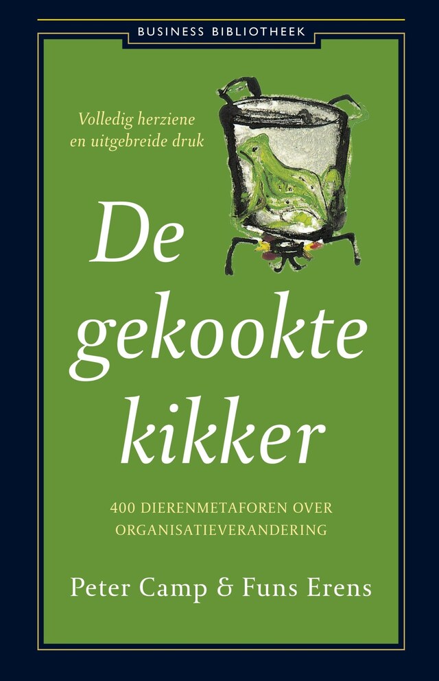 Copertina del libro per De gekookte kikker