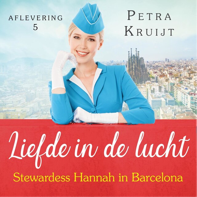Buchcover für Stewardess Hannah in Barcelona