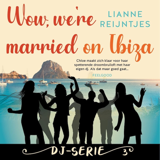 Book cover for Wow, we're married on Ibiza