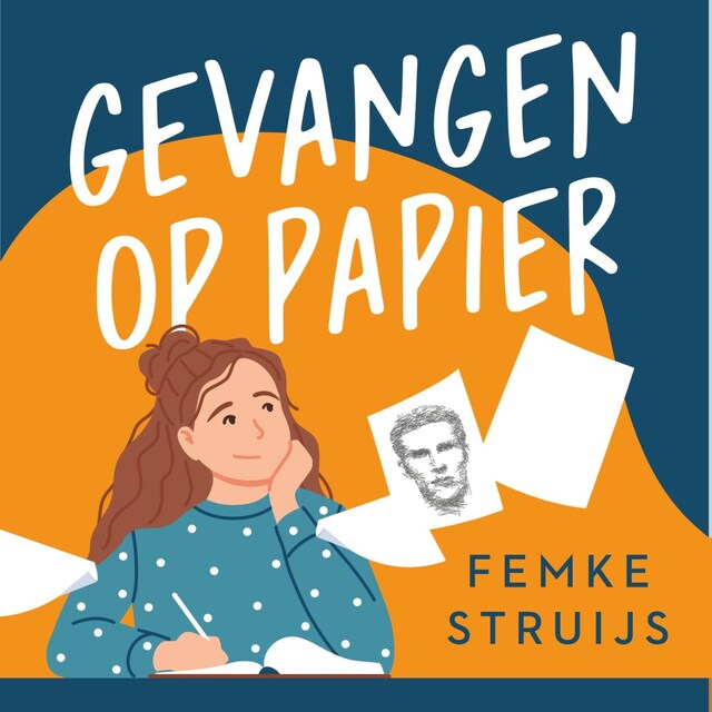 Portada de libro para Gevangen op papier