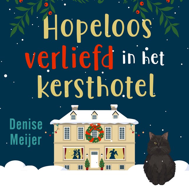 Copertina del libro per Hopeloos verliefd in het kersthotel