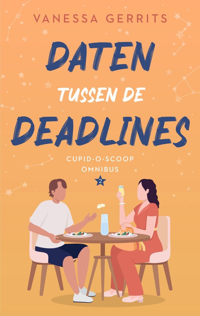 Portada de libro para Daten tussen de deadlines