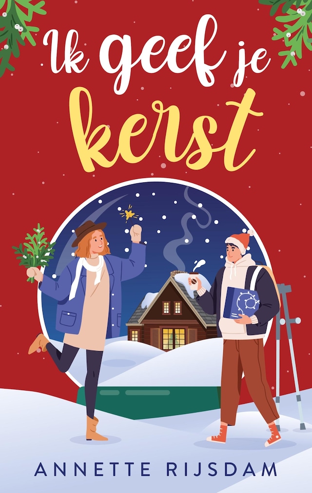 Copertina del libro per Ik geef je kerst