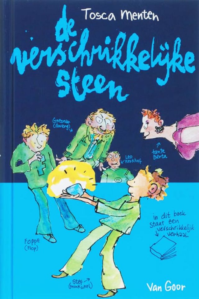 Book cover for De verschrikkelijke steen