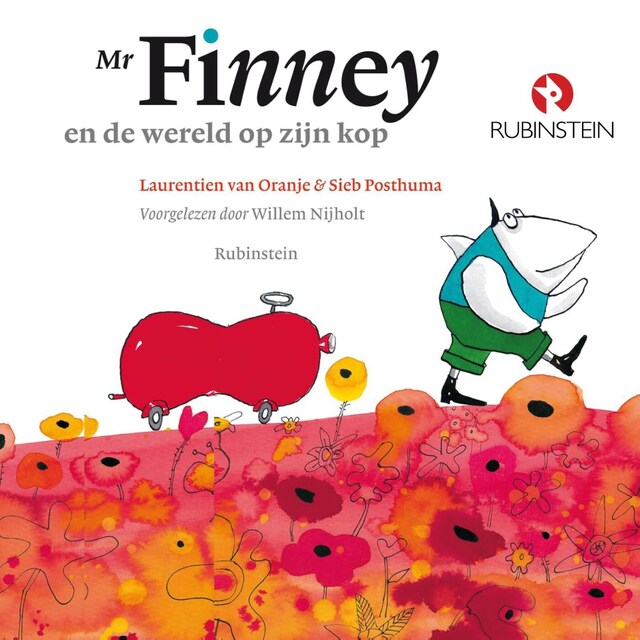 Book cover for Mr Finney en de wereld op zijn kop