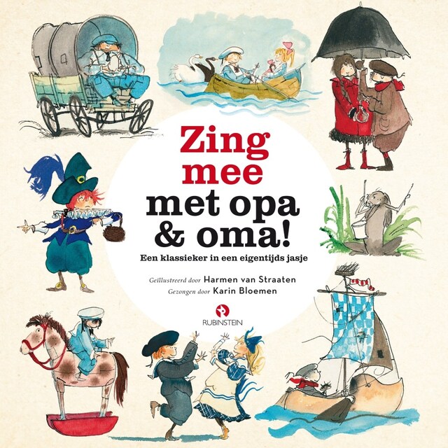 Buchcover für Zing mee met opa en oma