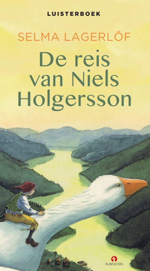Book cover for De reis van Niels Holgersson