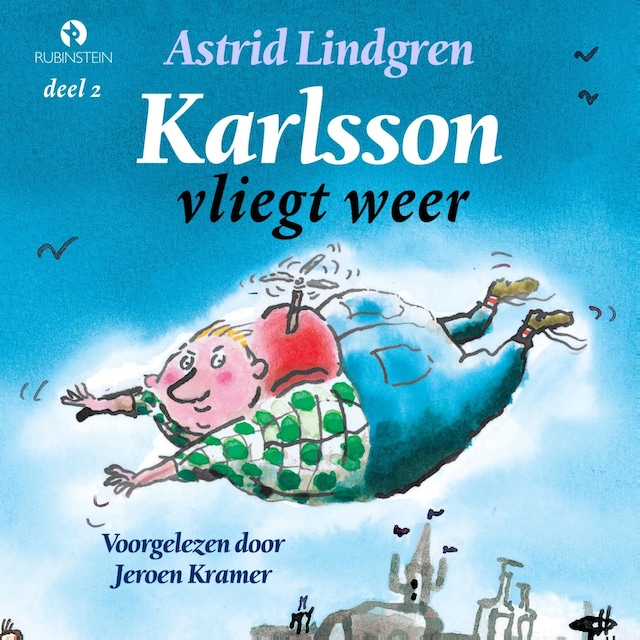 Book cover for Karlsson vliegt weer