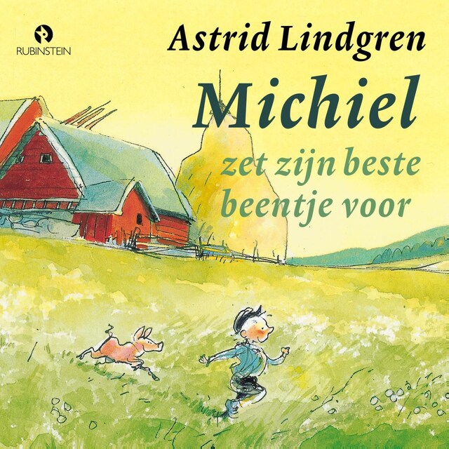 Book cover for Michiel zet zijn beste beentje voor