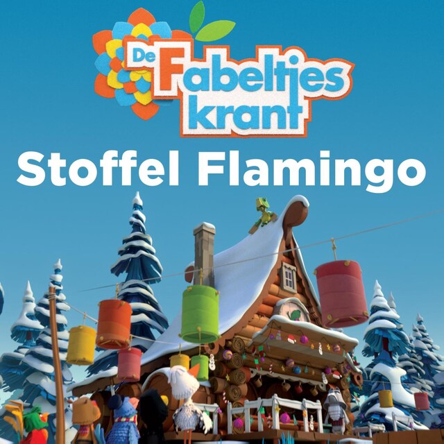 Book cover for Stoffel de Flamingo