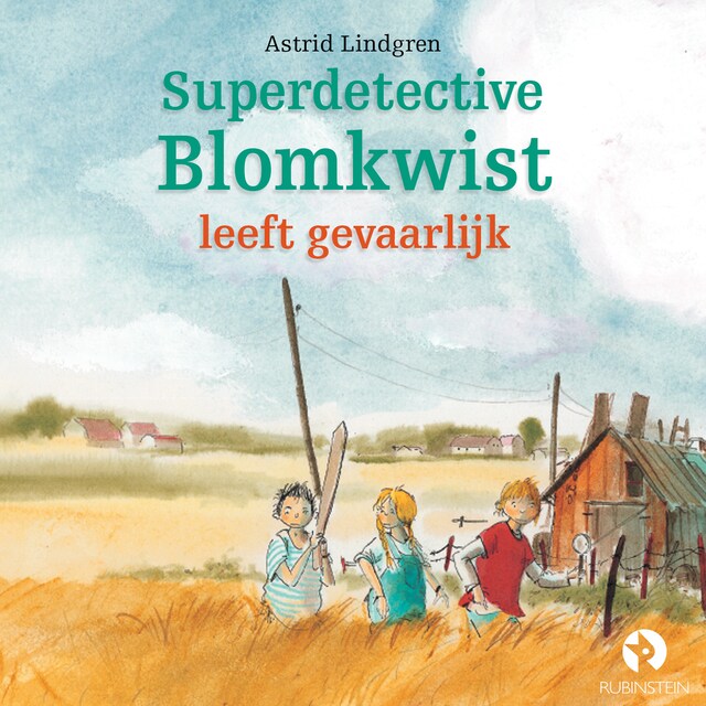 Bokomslag for Superdetective Blomkwist leeft gevaarlijk