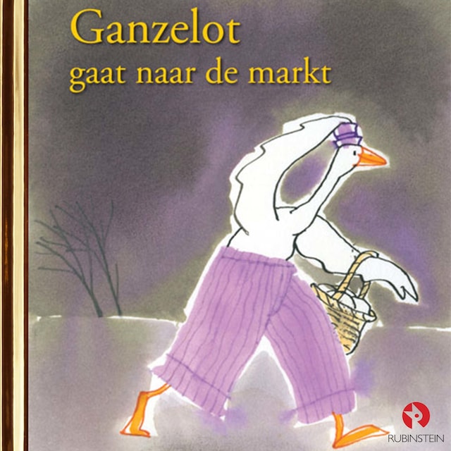 Book cover for Ganzelot gaat naar de markt