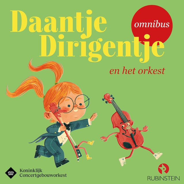Boekomslag van Daantje Dirigentje en het orkest