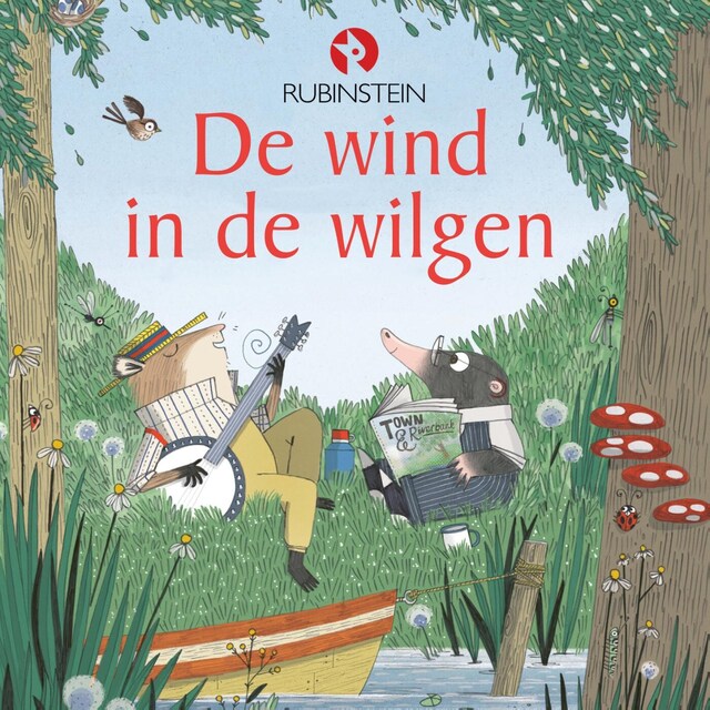 Okładka książki dla De wind in de wilgen