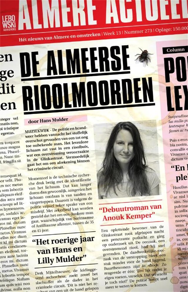 Boekomslag van De Almeerse rioolmoorden