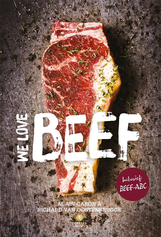 Boekomslag van We love beef