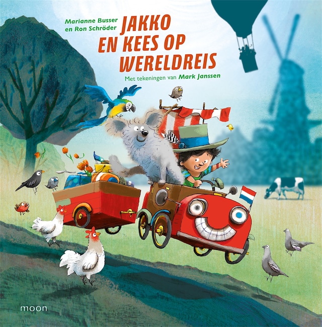 Buchcover für Jakko en Kees op wereldreis