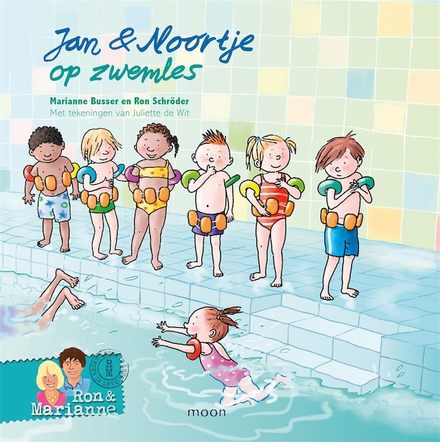 Boekomslag van Jan & Noortje op zwemles