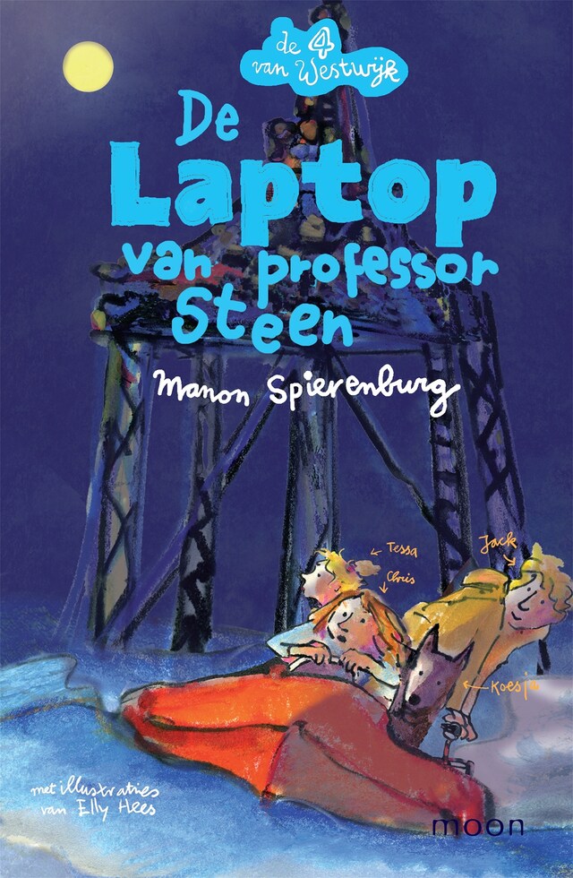 Boekomslag van De laptop van professor Steen