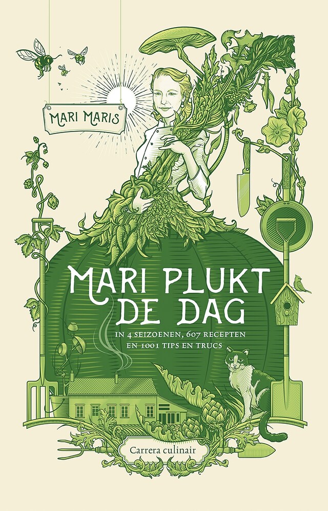 Portada de libro para Mari plukt de dag