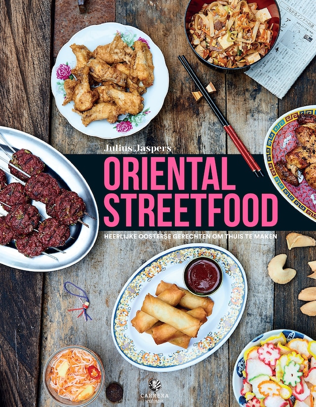 Copertina del libro per Oriental Streetfood