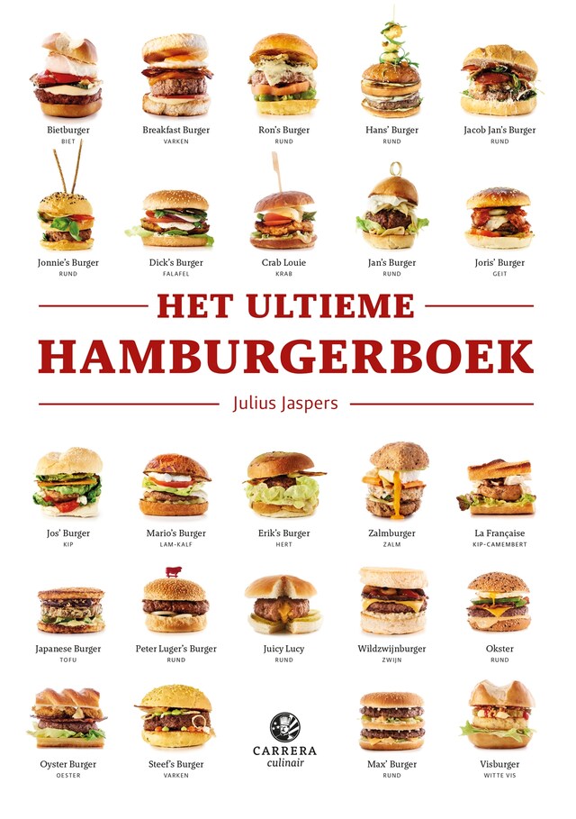 Okładka książki dla Het ultieme hamburgerboek