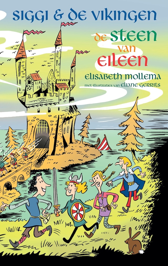 Okładka książki dla Siggi & de Vikingen - De steen van Eileen