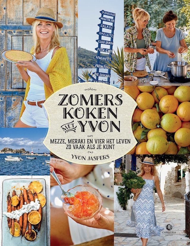 Book cover for Zomers koken met Yvon