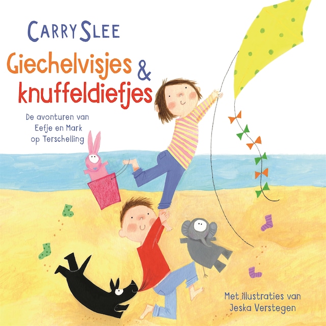 Book cover for Giechelvisjes & knuffeldiefjes
