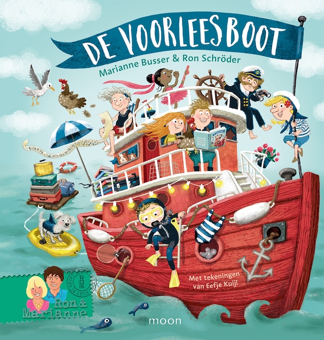 Book cover for De voorleesboot