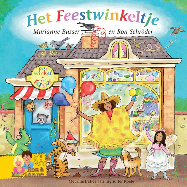 Book cover for Het Feestwinkeltje