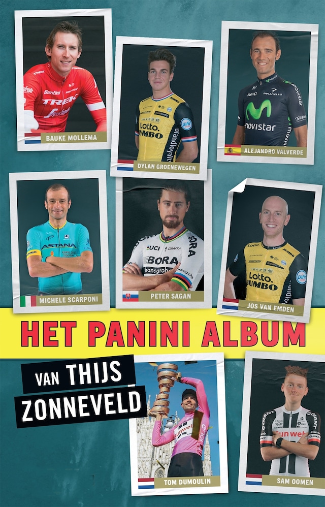 Boekomslag van Het Panini-album van Thijs Zonneveld