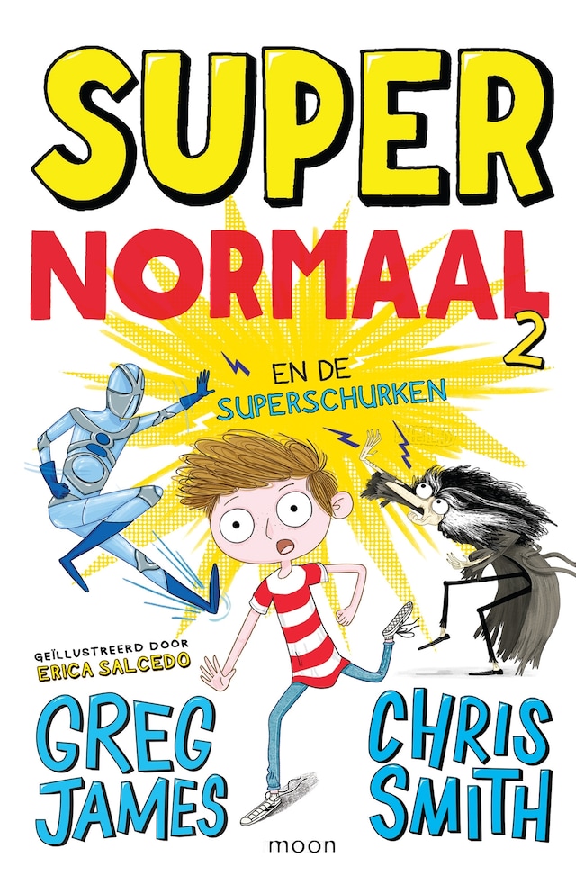 Book cover for Super Normaal en de superschurken