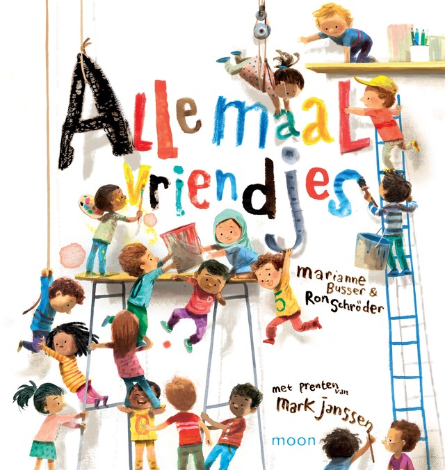 Book cover for Allemaal vriendjes
