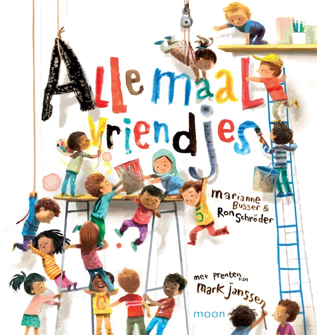 Couverture de livre pour Allemaal vriendjes