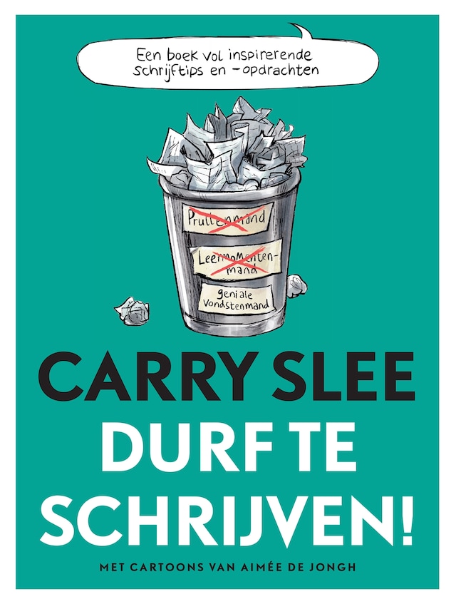 Book cover for Durf te schrijven!