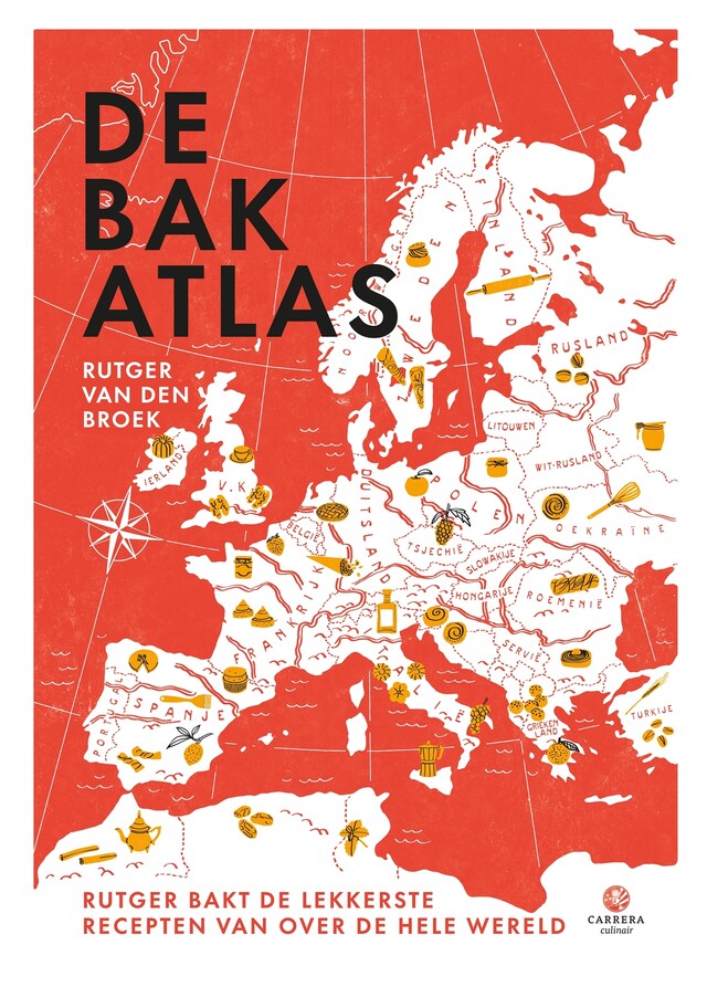 Book cover for De bakatlas