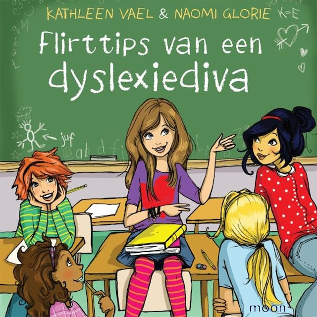 Portada de libro para Flirttips van een dyslexiediva