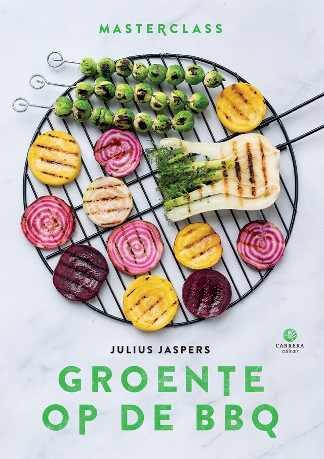 Couverture de livre pour Groente op de BBQ