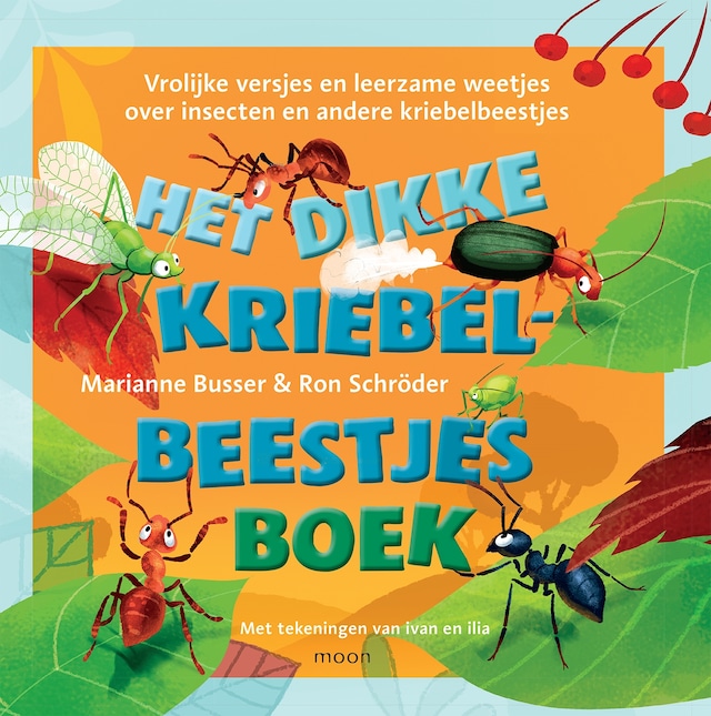 Boekomslag van Het dikke kriebelbeestjesboek