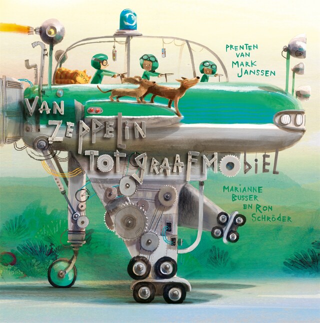 Book cover for Van zeppelin tot graafmobiel