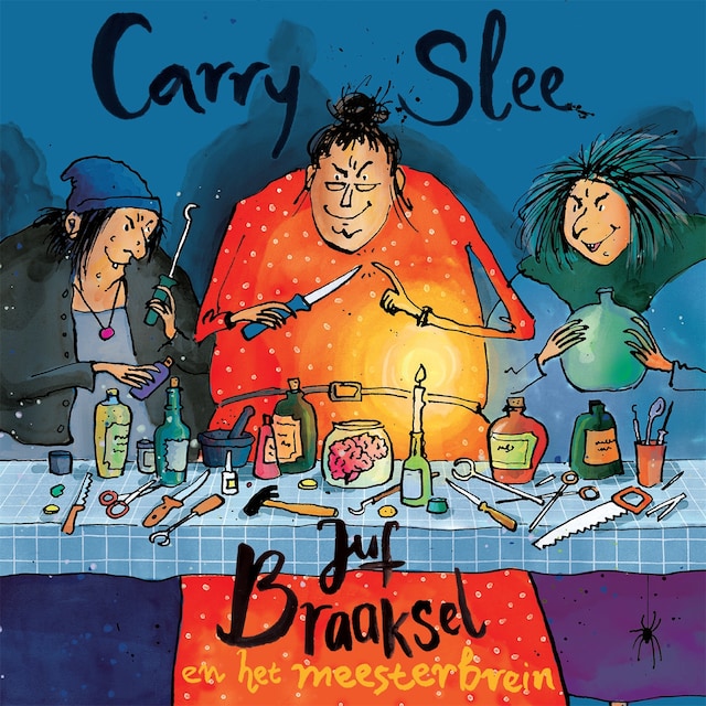 Book cover for Juf Braaksel en het meesterbrein