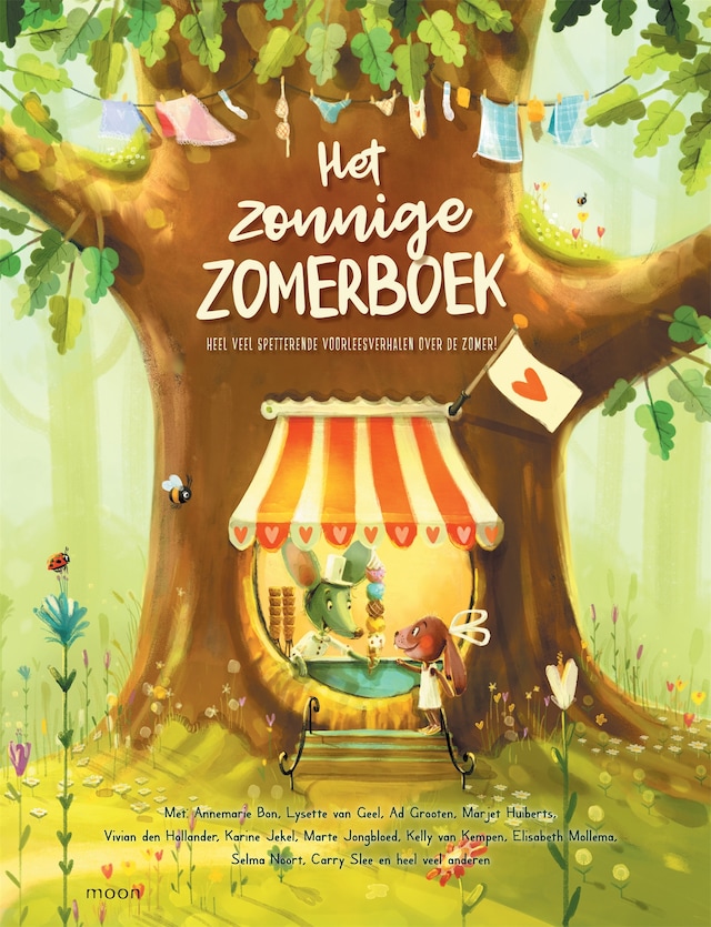 Boekomslag van Het zonnige zomerboek