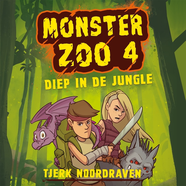 Copertina del libro per Monster Zoo 4