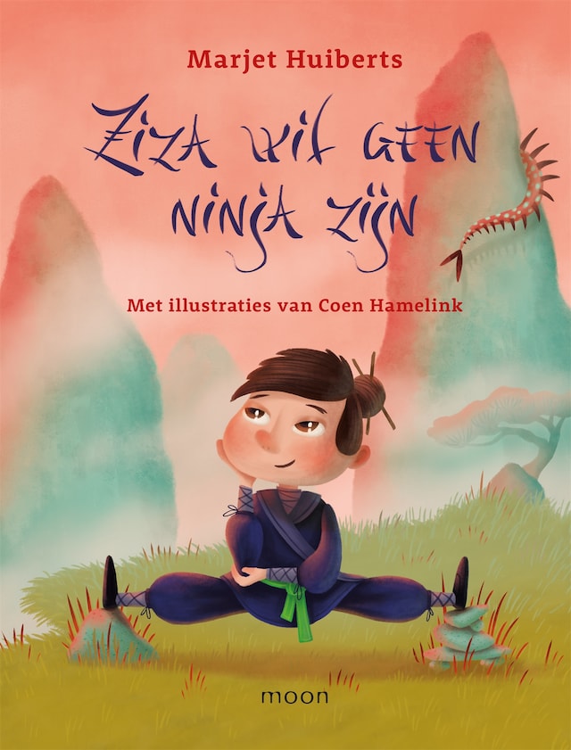 Book cover for Ziza wil geen ninja zijn