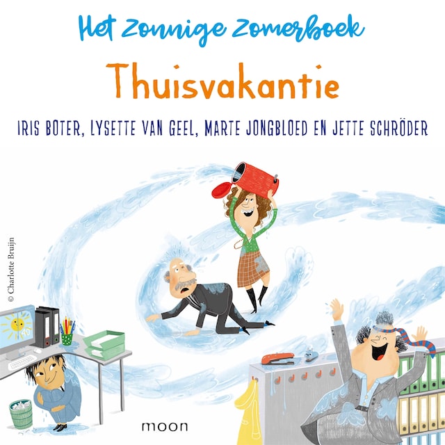 Book cover for Het zonnige zomerboek – Thuisvakantie