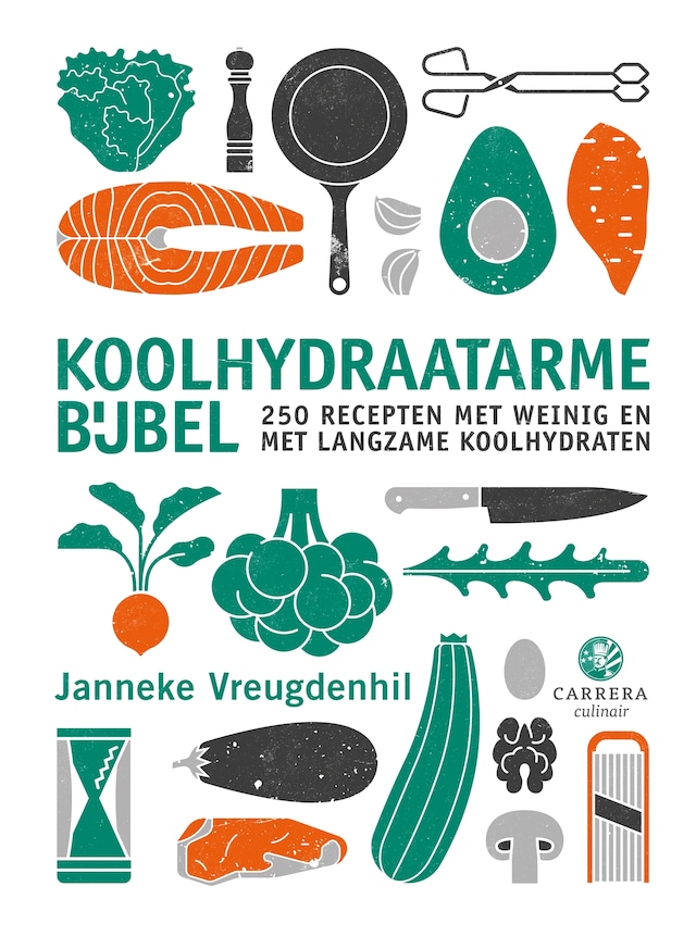 Book cover for Koolhydraatarme bijbel